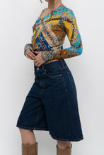 Load image into Gallery viewer, Vintage x Soft Light Wool Chain Patterned Sweater (XS, S)