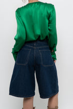 Load image into Gallery viewer, L'AGENCE x Green Silk Bodysuit (XS-M)