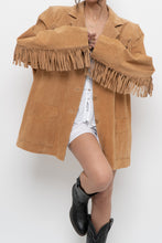 Load image into Gallery viewer, Vintage x DENIM &amp; CO Perfect Beige Fringe Jacket (S-XL)