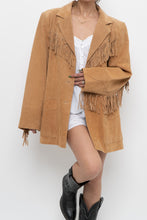 Load image into Gallery viewer, Vintage x DENIM &amp; CO Perfect Beige Fringe Jacket (S-XL)