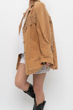 Load image into Gallery viewer, Vintage x DENIM &amp; CO Perfect Beige Fringe Jacket (S-XL)