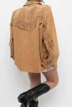 Load image into Gallery viewer, Vintage x DENIM &amp; CO Perfect Beige Fringe Jacket (S-XL)