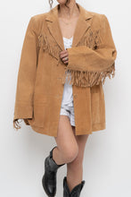Load image into Gallery viewer, Vintage x DENIM &amp; CO Perfect Beige Fringe Jacket (S-XL)
