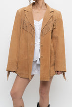 Load image into Gallery viewer, Vintage x DENIM &amp; CO Perfect Beige Fringe Jacket (S-XL)