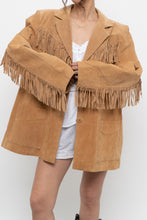 Load image into Gallery viewer, Vintage x DENIM &amp; CO Perfect Beige Fringe Jacket (S-XL)
