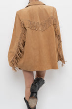 Load image into Gallery viewer, Vintage x DENIM &amp; CO Perfect Beige Fringe Jacket (S-XL)