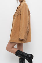 Load image into Gallery viewer, Vintage x DENIM &amp; CO Perfect Beige Fringe Jacket (S-XL)