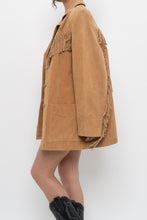 Load image into Gallery viewer, Vintage x DENIM &amp; CO Perfect Beige Fringe Jacket (S-XL)