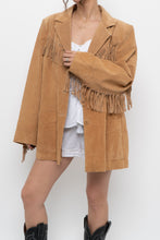 Load image into Gallery viewer, Vintage x DENIM &amp; CO Perfect Beige Fringe Jacket (S-XL)