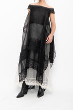 Load image into Gallery viewer, GARY GRAHAM x Black, White Layered Lace Dress (XS, S)