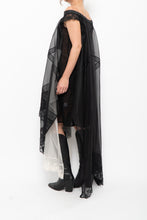 Load image into Gallery viewer, GARY GRAHAM x Black, White Layered Lace Dress (XS, S)