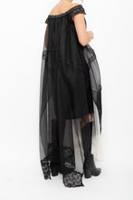 Load image into Gallery viewer, GARY GRAHAM x Black, White Layered Lace Dress (XS, S)