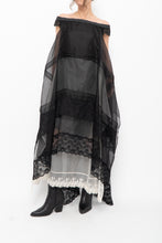 Load image into Gallery viewer, GARY GRAHAM x Black, White Layered Lace Dress (XS, S)