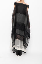 Load image into Gallery viewer, GARY GRAHAM x Black, White Layered Lace Dress (XS, S)