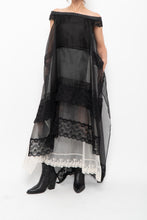 Load image into Gallery viewer, GARY GRAHAM x Black, White Layered Lace Dress (XS, S)