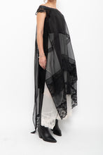 Load image into Gallery viewer, GARY GRAHAM x Black, White Layered Lace Dress (XS, S)