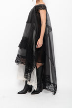 Load image into Gallery viewer, GARY GRAHAM x Black, White Layered Lace Dress (XS, S)