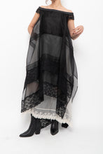 Load image into Gallery viewer, GARY GRAHAM x Black, White Layered Lace Dress (XS, S)