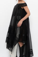 Load image into Gallery viewer, GARY GRAHAM x Black, White Layered Lace Dress (XS, S)