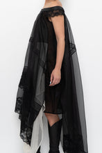 Load image into Gallery viewer, GARY GRAHAM x Black, White Layered Lace Dress (XS, S)