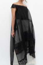 Load image into Gallery viewer, GARY GRAHAM x Black, White Layered Lace Dress (XS, S)