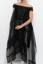 Load image into Gallery viewer, GARY GRAHAM x Black, White Layered Lace Dress (XS, S)