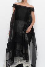 Load image into Gallery viewer, GARY GRAHAM x Black, White Layered Lace Dress (XS, S)