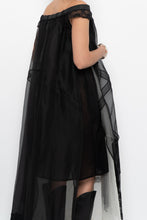Load image into Gallery viewer, GARY GRAHAM x Black, White Layered Lace Dress (XS, S)