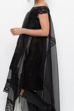 Load image into Gallery viewer, GARY GRAHAM x Black, White Layered Lace Dress (XS, S)