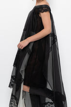 Load image into Gallery viewer, GARY GRAHAM x Black, White Layered Lace Dress (XS, S)