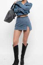 Load image into Gallery viewer, AMANDA UPRICHARD x Blue Denim Mini Skort (S)