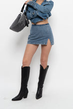 Load image into Gallery viewer, AMANDA UPRICHARD x Blue Denim Mini Skort (S)