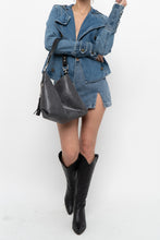 Load image into Gallery viewer, AMANDA UPRICHARD x Blue Denim Mini Skort (S)