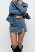 Load image into Gallery viewer, AMANDA UPRICHARD x Blue Denim Mini Skort (S)