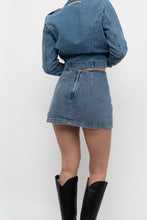 Load image into Gallery viewer, AMANDA UPRICHARD x Blue Denim Mini Skort (S)