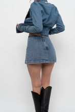 Load image into Gallery viewer, AMANDA UPRICHARD x Blue Denim Mini Skort (S)