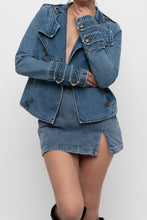 Load image into Gallery viewer, Vintage x Made in Italy x JEAN PAUL GAUTIER Denim Jacket (S, M)
