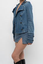 Load image into Gallery viewer, Vintage x Made in Italy x JEAN PAUL GAUTIER Denim Jacket (S, M)