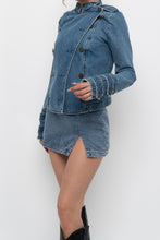 Load image into Gallery viewer, Vintage x Made in Italy x JEAN PAUL GAUTIER Denim Jacket (S, M)