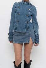 Load image into Gallery viewer, Vintage x Made in Italy x JEAN PAUL GAUTIER Denim Jacket (S, M)