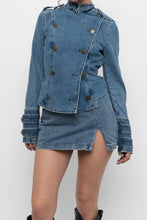 Load image into Gallery viewer, Vintage x Made in Italy x JEAN PAUL GAUTIER Denim Jacket (S, M)
