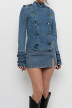 Load image into Gallery viewer, Vintage x Made in Italy x JEAN PAUL GAUTIER Denim Jacket (S, M)