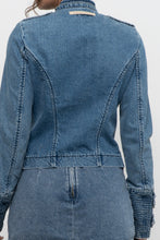 Load image into Gallery viewer, Vintage x Made in Italy x JEAN PAUL GAUTIER Denim Jacket (S, M)