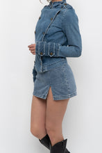 Load image into Gallery viewer, Vintage x Made in Italy x JEAN PAUL GAUTIER Denim Jacket (S, M)