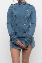 Load image into Gallery viewer, Vintage x Made in Italy x JEAN PAUL GAUTIER Denim Jacket (S, M)