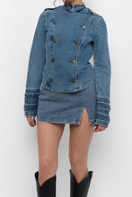 Load image into Gallery viewer, Vintage x Made in Italy x JEAN PAUL GAUTIER Denim Jacket (S, M)