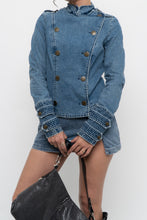 Load image into Gallery viewer, Vintage x Made in Italy x JEAN PAUL GAUTIER Denim Jacket (S, M)