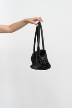 Load image into Gallery viewer, Vintage x Black Croc Leather Birkin-Inspired Purse