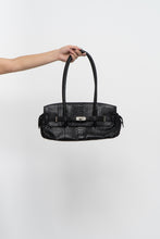 Load image into Gallery viewer, Vintage x Black Croc Leather Birkin-Inspired Purse