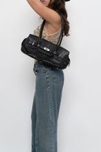Load image into Gallery viewer, Vintage x Black Croc Leather Birkin-Inspired Purse